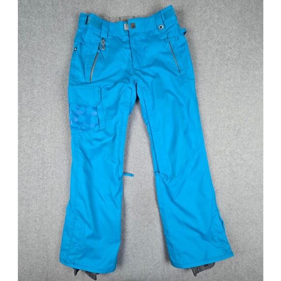 686 Mens Small infiDRY Snowboarding Pants Blue - Picture 1 of 16